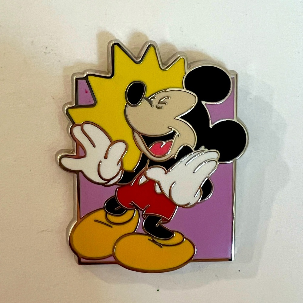 Disney Pin - Mickey Mouse Starter Set Pin (purple background)